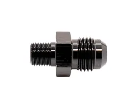 Texas Speed & Performance 12AN Male to 12mm x 1.0 Metric Male Black Fitting