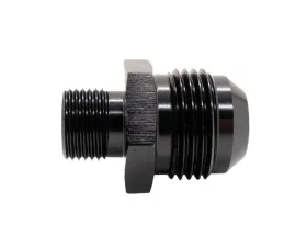 Texas Speed & Performance 12AN Male to 18mm x 1.5 Metric Male Black Fitting