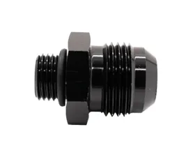 Texas Speed & Performance Black ORB to AN Male Fitting 8ORB/12AN Flare Adapter 6061 Aluminum