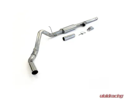 Texas Speed & Performance 304 Stainless Steel 3.5" Catback Exhaust System with Integrated 3.5" Cutout Chevrolet Silverado | GMC Sierra 1500 2014-2022 - TSP-2014TRKCB35