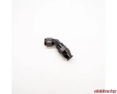 Texas Speed & Performance 3AN Hose PTFE Black 45? Forged Swivel Hose End - TSP-3016