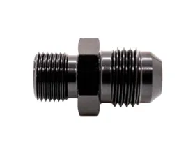 Texas Speed & Performance 3AN Male to 10mm x 1.0 Metric Male Black Fitting Adapter