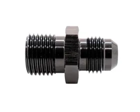 Texas Speed & Performance 3AN Male to 10mm x 1.25 Metric Male Black Fitting Adapter