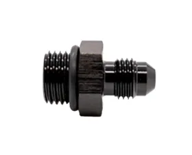 Texas Speed & Performance Black ORB to AN Male Fitting 4ORB | 3AN Flare Adapter, 6061 Aluminum