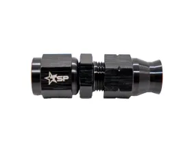 Texas Speed & Performance TSP-4018 4AN Female to 1/4 Tube Hard Tube Adapter, Black Anodized Aluminum