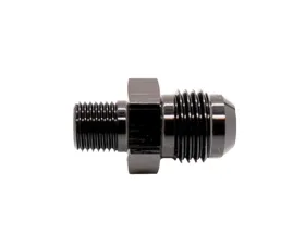 Texas Speed & Performance TSP-4020 4AN Male to 6mm x 1.0 Metric Black Fitting