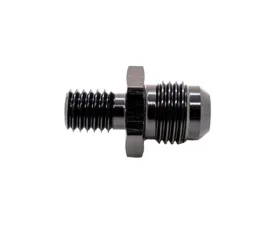 Texas Speed & Performance 4AN Male to 8mm x 1.25 Metric Male Black Fitting Adapter