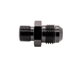 Texas Speed & Performance 4AN Male to 10mm x 1.0 Metric Male Black Fitting Adapter