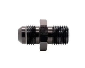 Texas Speed & Performance 4AN Male to 10mm x 1.5 Metric Male Black Fitting Adapter