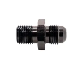 Texas Speed & Performance 4AN Male to 12mm x 1.5 Metric Male Black Fitting Adapter