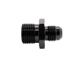Texas Speed & Performance 4AN Male to 14mm x 1.5 Metric Male Black Fitting Adapter