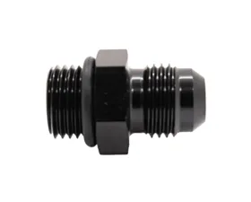 Texas Speed & Performance Black ORB to AN Male Fitting 4ORB/4AN Flare Adapter 6061 Aluminum