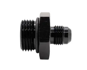 Texas Speed & Performance Black ORB to AN Male Fitting 8ORB | 4AN Flare Adapter 6061 Aluminum