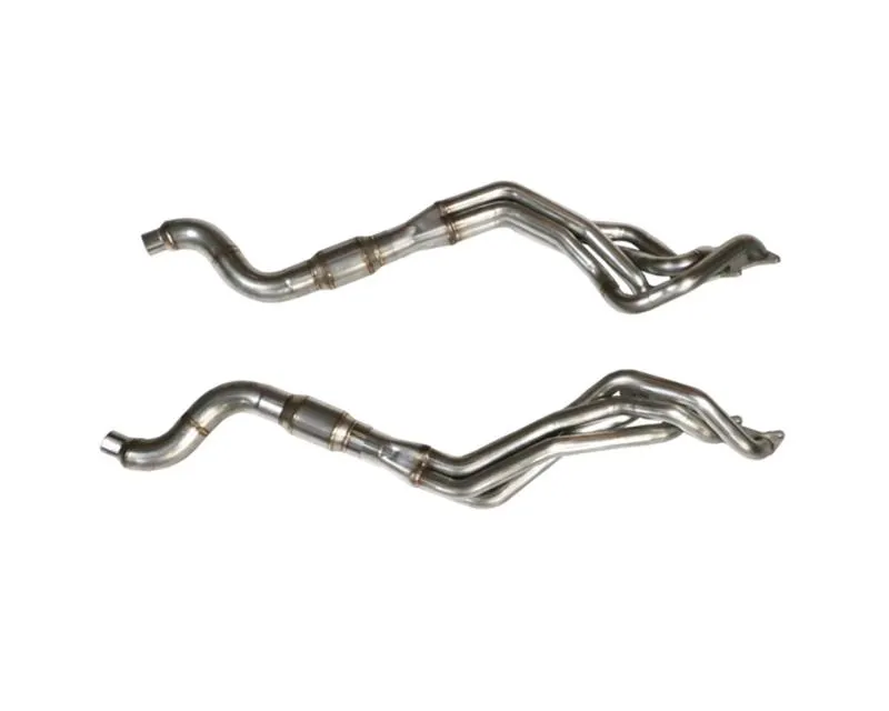 Texas Speed & Performance Headers and Catted Connection Pipes Ford Mustang GT 5.0L 2015-2021 - TSP-50178H-CON-CAT