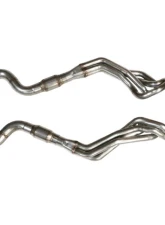Texas Speed & Performance Headers and Catted Connection Pipes Ford Mustang GT 5.0L 2015-2021                                     - TSP-50178H-CON-CAT - Image 2