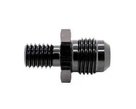 Texas Speed & Performance 6AN Male to 10mm x 1.5 Metric Male Black Fitting Adapter