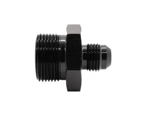 Texas Speed & Performance 6AN Male to 24mm x 1.5 Metric Male Black Fitting Adapter