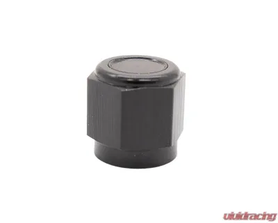 Texas Speed & Performance 6AN Black AN Swivel Nut Flare Caps - TSP-6044