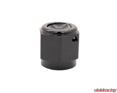 Texas Speed & Performance 6AN Black AN Swivel Nut Flare Caps - TSP-6046