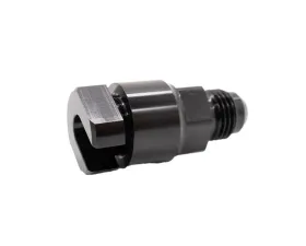 Texas Speed & Performance 6AN x 5/16 Female Quick Disconnect EFI Adapter with Metal Fitting