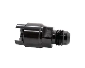 Texas Speed & Performance 6AN x 3/8 Female Quick Disconnect EFI Adapter with Metal Fitting