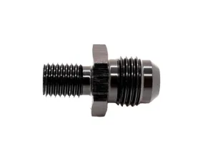 Texas Speed & Performance 8AN Male to 10mm x 1.25 Metric Male Black Fitting Adapter