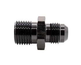 Texas Speed & Performance 8AN Male to 14mm x 1.5 Metric Male Black Fitting Adapter