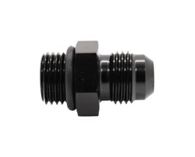 Texas Speed & Performance Black ORB to AN Male Fitting 8RB | 8AN Flare Adapter 6061 Aluminum
