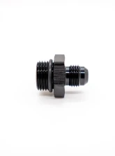 Texas Speed & Performance Black ORB to AN Male Fitting 6RB | 8AN Flare Adapter 6061 Aluminum                                     - TSP-8037 - Image 3