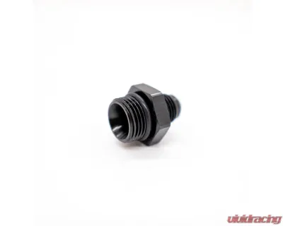 Texas Speed & Performance Black ORB to AN Male Fitting 6RB | 8AN Flare Adapter 6061 Aluminum - TSP-8037