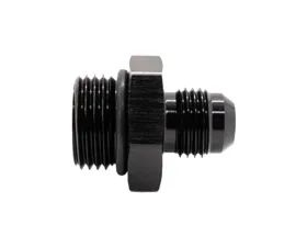 Texas Speed & Performance Black ORB to AN Male Fitting 10RB | 8AN Flare Adapter 6061 Aluminum