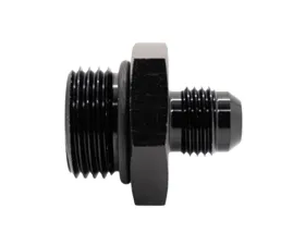 Texas Speed & Performance Black ORB to AN Male Fitting 12ORB/8AN Flare Adapter 6061 Aluminum