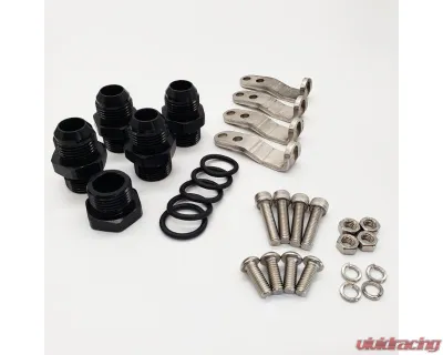 Texas Speed & Performance Titan Intake Black -10 AN Fuel Rails Cadillac | Chevrolet | GMC 1997-2018 - TSP-BK-10AN