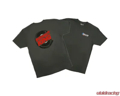 Texas Speed & Performance Grey "Burnout King" Shirt - TSP-BurnoutKing-Grey-