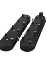 Texas Speed & Performance Black Tall LS OE Style Valve Covers Universal Retrofit 1997-2018                                     - TSP-CSTVC-BLK - Image 2