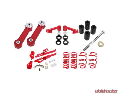 Texas Speed & Performance Stage 2 Red Suspension Package Ford Mustang 2015-2024 - TSP-FMSP-STG2