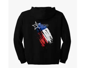 Texas Speed & Performance Texas Flag Zip-Up Hoodie