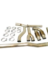 Texas Speed & Performance 2" Primary Stainless Steel Long Tube Headers with Catted Y Pipe Dodge Ram 2009-2018                                     - TSP-RAMLT304SS - Image 2