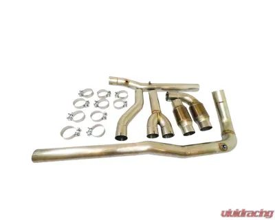 Texas Speed & Performance 2" Primary Stainless Steel Long Tube Headers with Catted Y Pipe Dodge Ram 2009-2018 - TSP-RAMLT304SS