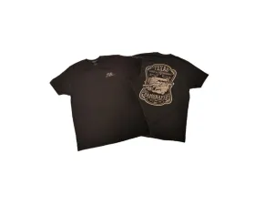 Texas Speed & Performance Black with Brown Lettering Camshaft T-Shirt