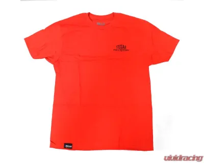 Texas Speed & Performance Red with Black Lettering Camshaft T-Shirt - TSP-Shirt-Cam-Red