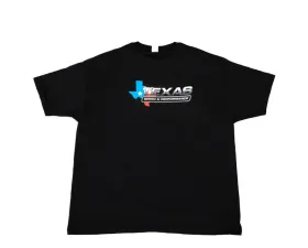 Texas Speed & Performance Black Full Color Center Logo T-Shirt