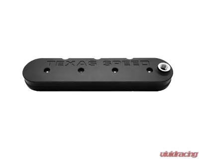 Texas Speed & Performance Black Powder Coating Billet Baffled LS Race Valve Covers Pair Cadillac | Chevrolet | GMC 1997-2018 - TSP-VC-BB-LS-BPC-Pair