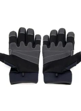 Texas Speed & Performance Mechanic's Work Gloves - Reinforced Palm, Touch Screen Compatible, Adjustable Fit                                     - TSP-WorkGloves - Image 2