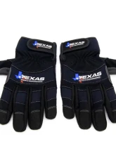 Texas Speed & Performance Mechanic's Work Gloves - Reinforced Palm, Touch Screen Compatible, Adjustable Fit                                     - TSP-WorkGloves - Image 2