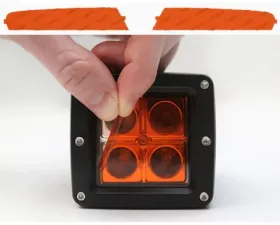 Lamin-X Rectangle Fog Light Covers BMW Z4 2006-2008