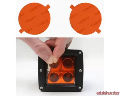 Lamin-X Round Fog Light Covers Ford Focus SVT 2000-2004 - F111A