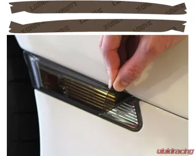 Lamin-X Rear Marker Covers Ford Fusion 2019-2020 - F1171S