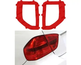 Lamin-X Red Outer Ring Tail Light Covers Ford Bronco Sport 2021+