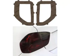 Lamin-X Red Outer Ring Tail Light Covers Ford Bronco Sport 2021+